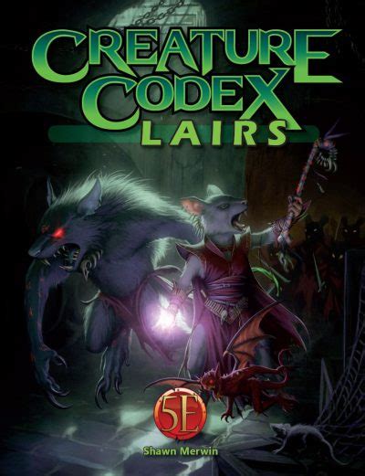 Creature Codex Lairs For 5th Edition Kobold Press Store