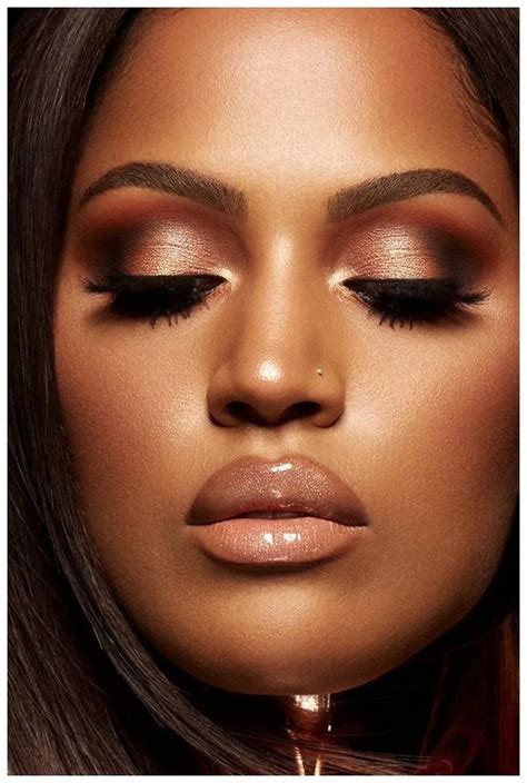 40 natural smokey eye makeup make you brilliant gala fashion maquiagem para mulheres negras