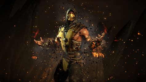 Mortal Kombat X Scorpion Character Mortal Kombat Wallpapers Hd