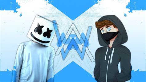 Fondos De Pantalla 1920x1080 Px Alan Walker Marshmello 1920x1080