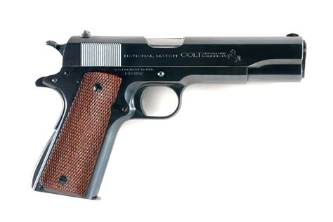 Lot Detail C Boxed Pre War Colt Model 1911 A1 National Match Semi