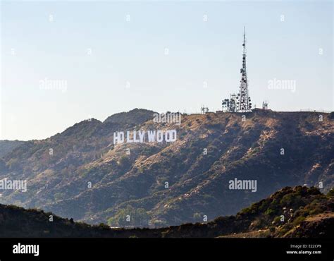 The Hollywood Sign From Griffith Park Mount Hollywood Los Angeles