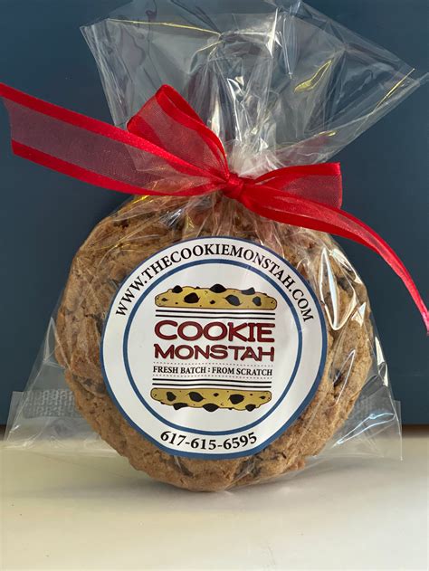 Individually Wrapped Cookies Cookie Monstah Bake Shop