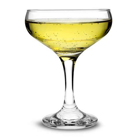 City Champagne Coupe Glass 20ml Margarita Cocktail Saucer