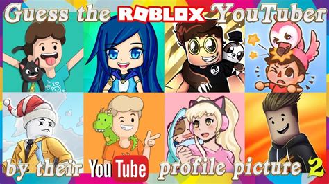 Guess The Roblox Youtuber By Their Youtube Profile Picture Youtube