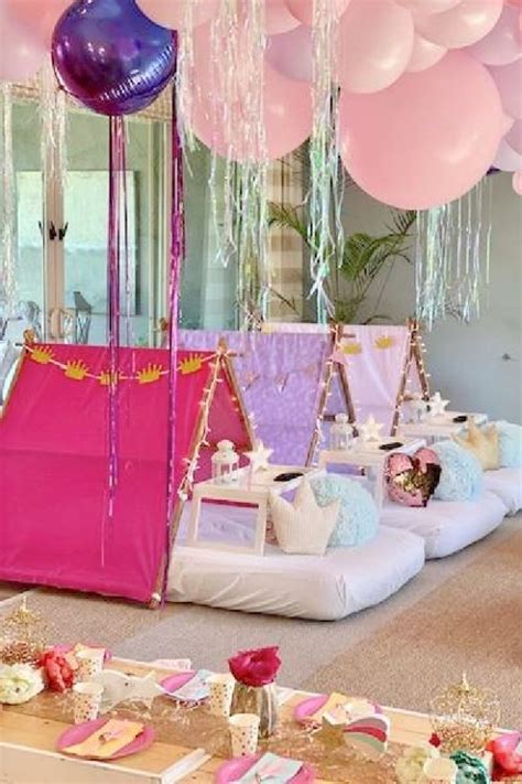How To Decorate For A Sleepover Party Leadersrooms