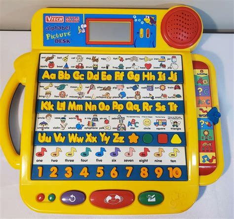 Vtech Little Smart Alphabet Picture Desk Learning Electronic Toy