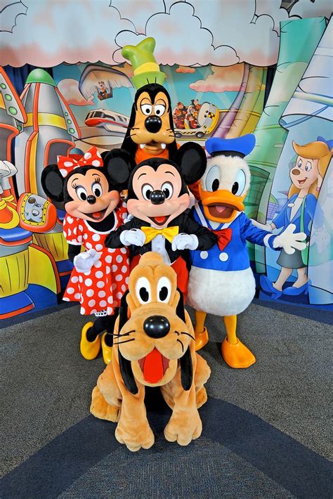 Mickey Mouse Minnie Mouse Goofy Pluto And Donald Duck Flickr