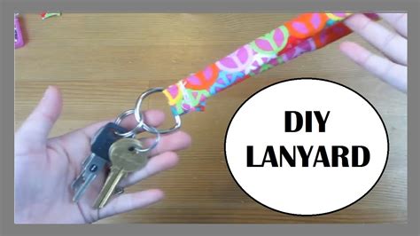 Maybe you would like to learn more about one of these? D.I.Y Fabric Lanyard - YouTube