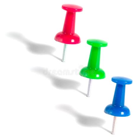 Push Pins Set Stock Image Image Of Paper Colors Real 55854881