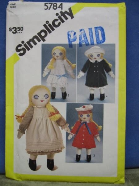 21 Dolls Patterns Nice Twice Dollshop