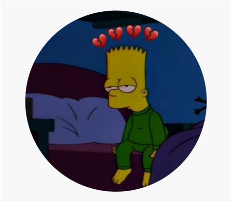Bart Character Fictional Sadness Simpson Cartoon Depression Depressed