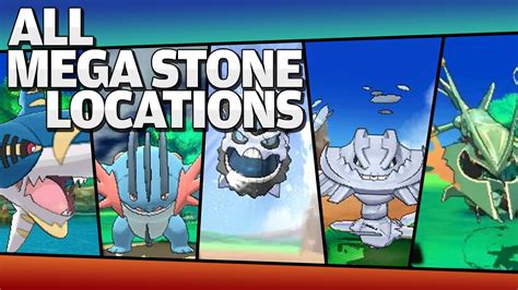 All Pokemon X Y Omega Alpha Mega Stones Locations So Far Youtube