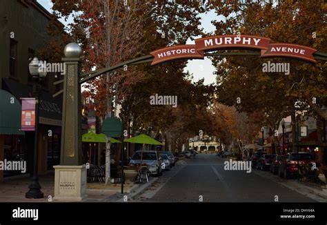Historic Murphy Avenue, Sunnyvale CA Stock Photo - Alamy