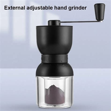 1pcs Detachable Coffee Grinder Manual Coffee Grinder Two Containers