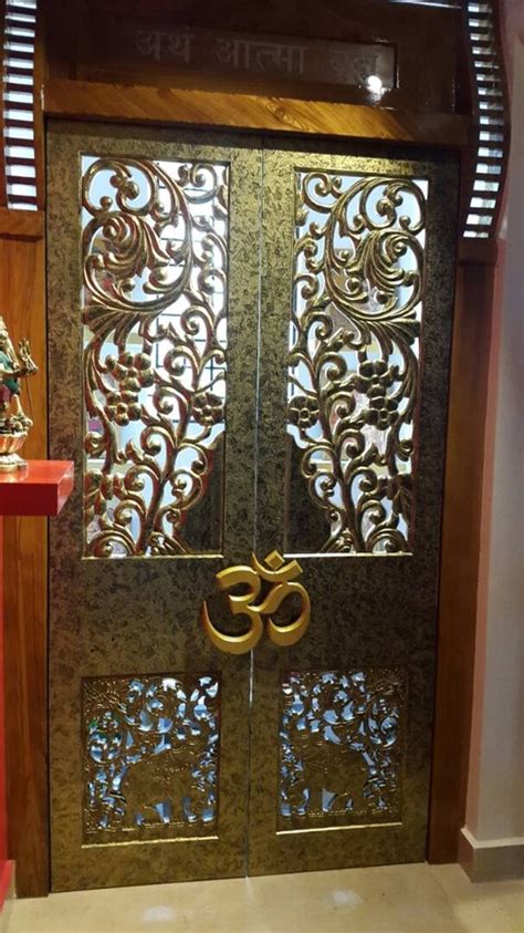 10 Pooja Room Door Designs For Your Home Homify