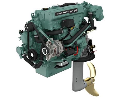 Volvo Penta New Volvo Penta D2 60 60hp Marine Diesel Engine And 150s