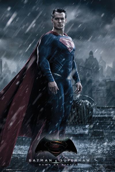 Batman V Superman Dawn Of Justice Superman Poster Plakat Kaufen