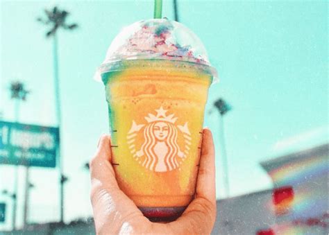 How To Make A Starbucks Copycat Tie Dye Frappuccino That Tastes Just Like Banana Laffy Taffy