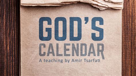 Gods Calendar Youtube