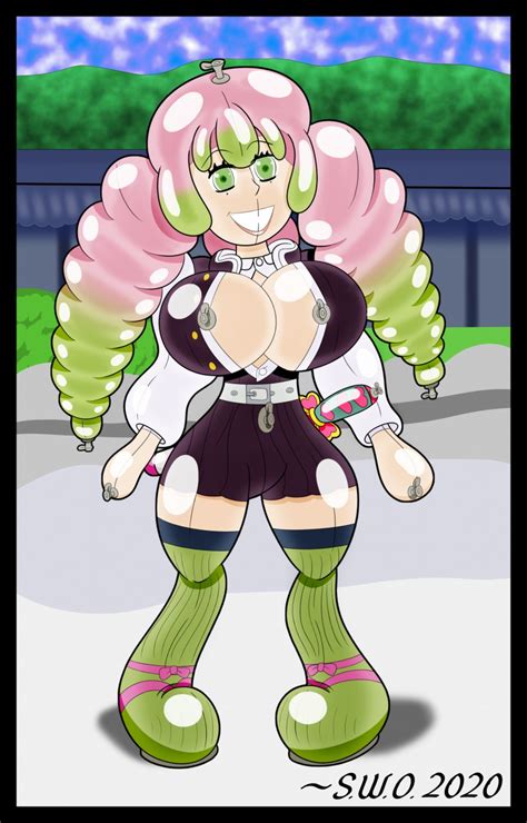 Rule 34 Demon Slayer Doll Female Green Eyes Implied Transformation Inanimate Inanimate