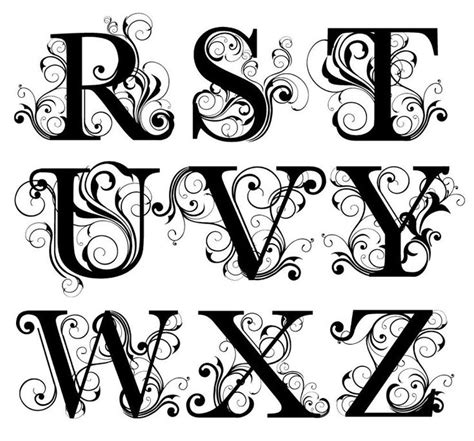 alphabet  monogram images  pinterest calligraphy fonts  monogram