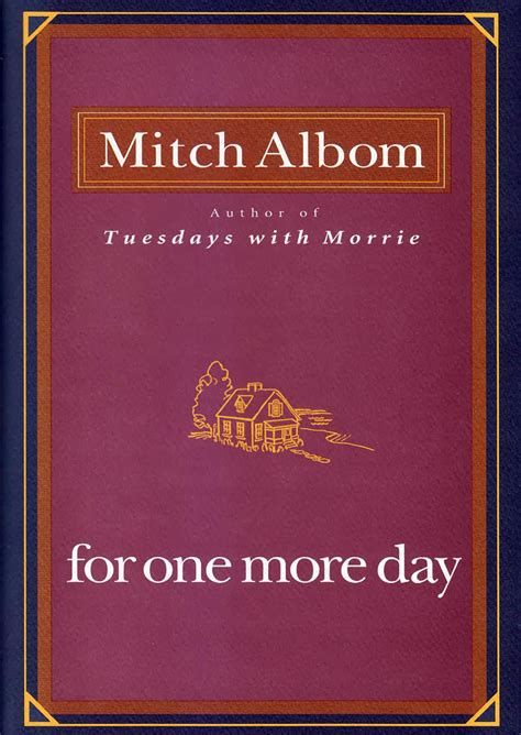 Saat charley benetto masih kecil, ia diminta ayahnya untuk memilih, ikut ayah atau ibunya?. Review of" For One More Day" by Mitch Albom