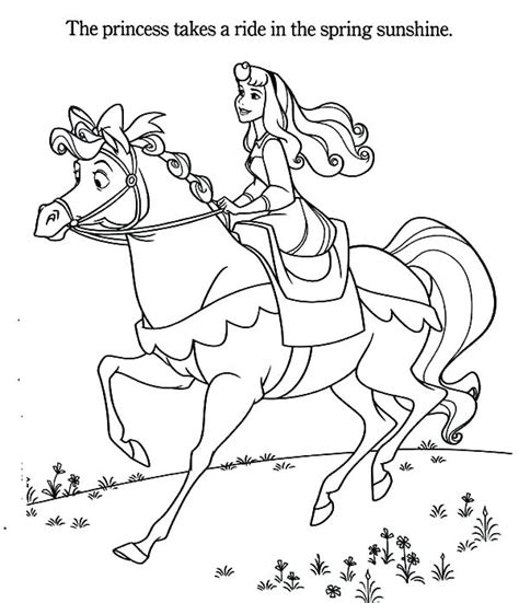 Friendship is magic is an animated series dedicated to the adventures of such we have compiled for you a large collection of 100 my little pony coloring pages. Princess And Horse Coloring Pages at GetColorings.com | Free printable colorings pages to print ...