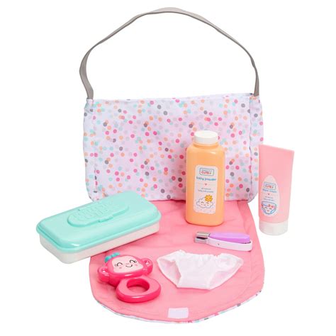 Perfectly Cute Just Like Mommy Purse With Accessories Set Baby Doll