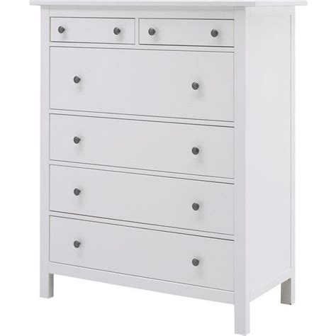 Ikea White 5 Drawer Dresser