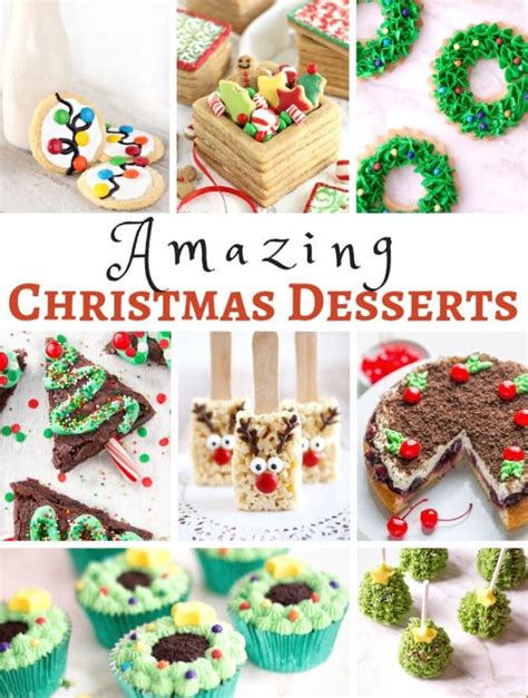 Amazingly Easy Christmas Desserts Christmas Desserts Easy Christmas