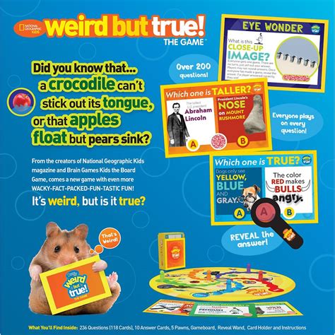 Weird But True The Game National Geographic Shopdisney