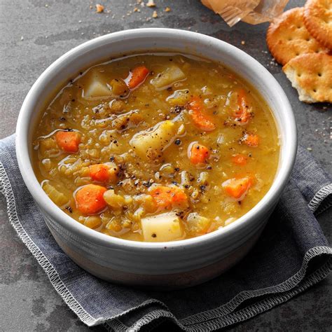 Vegetarian Pea Soup Recipe Taste Of Home