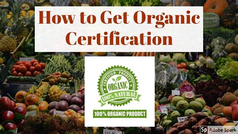 Organic Certification Process How To Get Organic Certificate For Farm