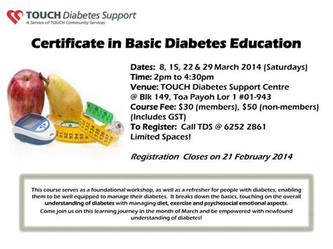 Ppt Certificate In Basic Diabetes Education Powerpoint Presentation
