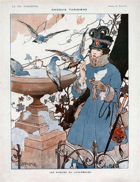 la vie parisienne 1916 1910s france cc drawing by the advertising