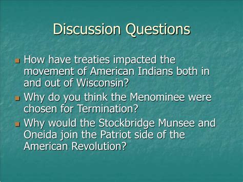 Ppt Wisconsin Indians Powerpoint Presentation Free Download Id455740