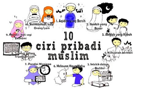 Inilah 10 Karakter Atau Ciri Khas Pribadi Muslim Sejati Info Tausiah