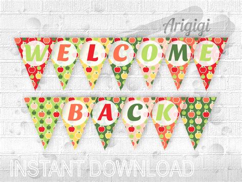 Welcome Back Banner Printable Printable Word Searches