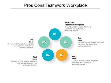 Pros Cons Teamwork Workplace Ppt Powerpoint Presentation Infographic