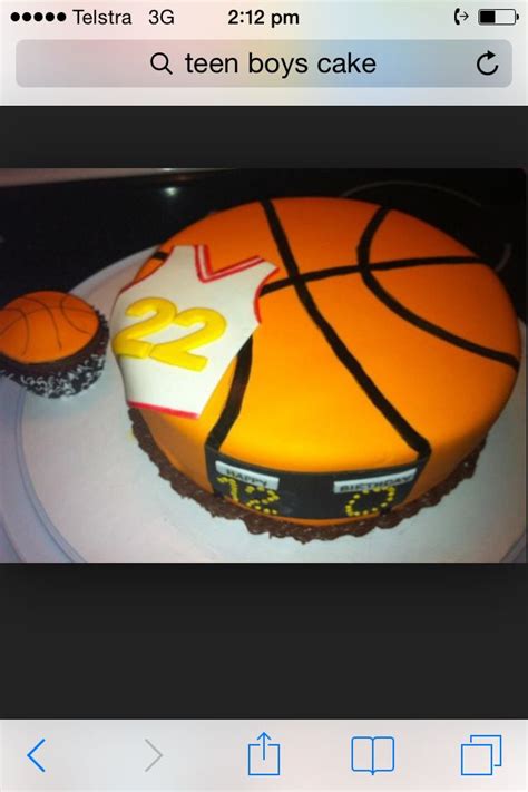 Hide/show additional information for isaiah kelly. Basketball cake | Kuchen für jugendliche, Teenie ...