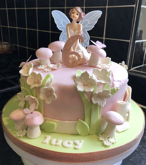 Fairy Birthday Cake Fairy Birthday Cake Fairy Cakes Fairy Garden