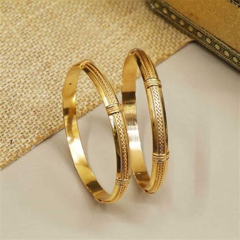 Daily Wear Modern Gold Bangles Latest Exclusive Designs South India