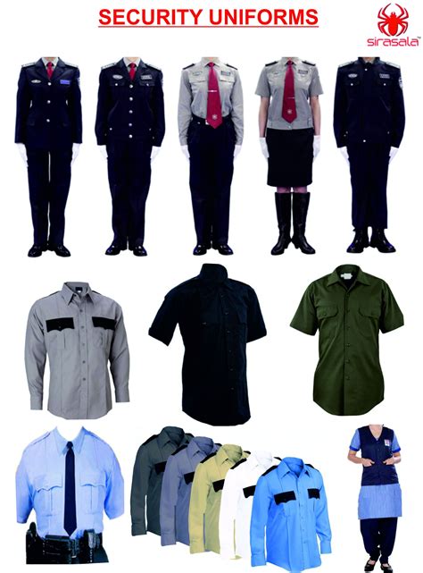 Poly Cotton Security Guards Uniform Security Uniform For Men And