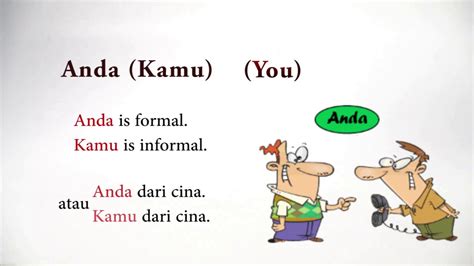 Learn Indonesian Language In 4 Minutes Lesson 2 Youtube