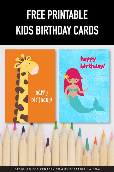 Meinlilapark Free Printable Happy Birthday Card For Kids Best 22 Free