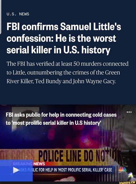 Fbi Confirms Samuel Littles Confession He Is The Worst Serial Killer In Us History The Fbi