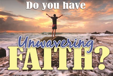 Do You Have Unwavering Faith? » Transformation Coaching Magazine