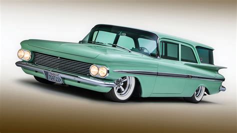 454 Big Block 1959 Chevy 2 Door Wagon