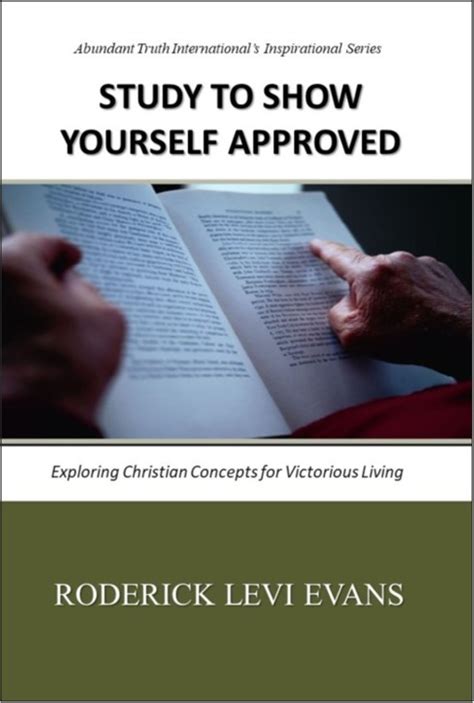 Abundant Truth Publishing Book Of The Week Study To Show Yourself
